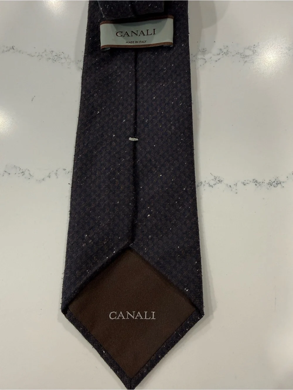 Canali NEW Paterned tie $303 MSRP